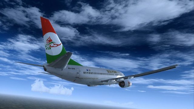 Screenshot 1 — New Solyom Airways Boeing 737-500