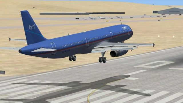 Screenshot 1 — bmi Airbus A321 G-MIDC