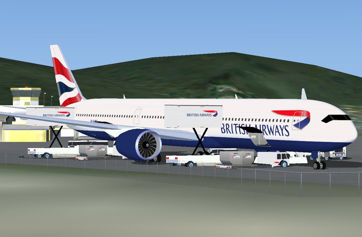 Chega pela 1ª vez ao Brasil o avião A350-1000 da British Airways