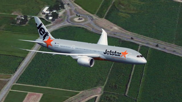 Screenshot 1 — Jetstar Airways Boeing 787-8 VH-VKA