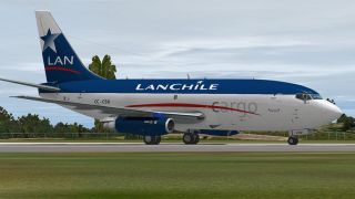 Screenshot 1 — Lanchile Cargo Boeing 737-200F