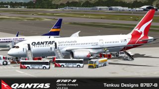 Screenshot 1 — Qantas Boeing 787-8 VH-EAA