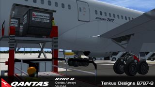 Screenshot 4 — Qantas Boeing 787-8 VH-EAA