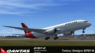 Screenshot 5 — Qantas Boeing 787-8 VH-EAA