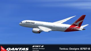 Screenshot 8 — Qantas Boeing 787-8 VH-EAA