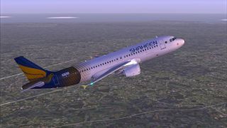 Screenshot 3 — Shaheen Air Airbus A320-214 AP-BLK