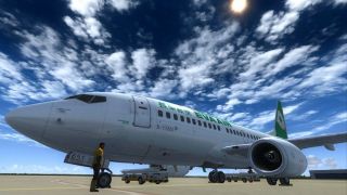 Screenshot 1 — EVA Air Boeing 737-700 WL (Old Colors)