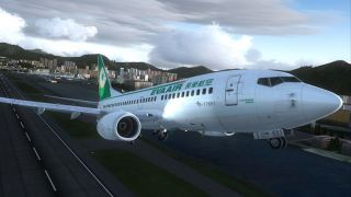 Screenshot 3 — EVA Air Boeing 737-700 WL (Old Colors)