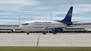 Screenshot 1 — Nolinor Aviation Boeing 737-200C C-GNLN