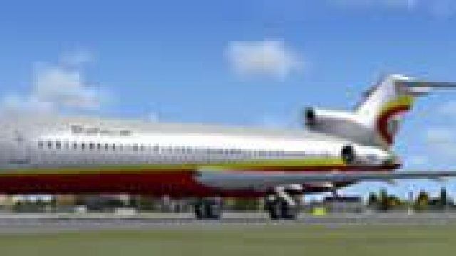 Screenshot 1 — Platinum Airways Boeing 727-200