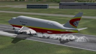 Screenshot 1 — Platinum Airways Boeing 747-400 LCF