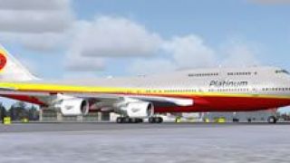 Screenshot 2 — Platinum Airways B747-400