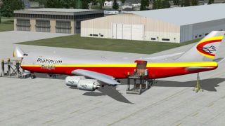 Screenshot 1 — Platinum Airways Boeing 747-8F