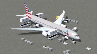 Screenshot 1 — American Airlines Boeing 787-9 V4