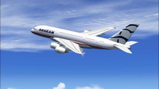 Screenshot 1 — Aegean Airlines Airbus A380-800