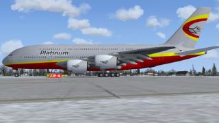 Screenshot 1 — Platinum Airways Airbus A380-800