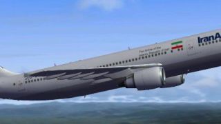 Screenshot 1 — Iran Air Airbus A300-B4 EP-IBJ