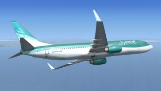 Screenshot 1 — FlyOscar VA Boeing 737-800