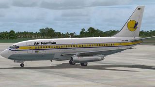 Screenshot 1 — Air Namibia Boeing 737-200
