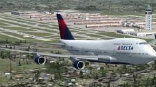 Screenshot 5 — Delta Airlines Boeing 747-400