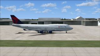 Screenshot 2 — Delta Airlines Boeing 747-400