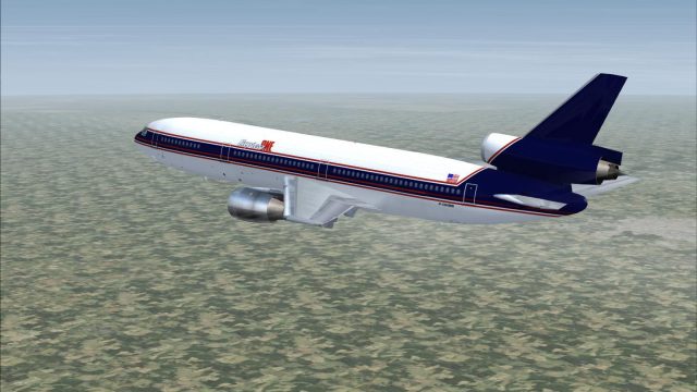 Screenshot 1 — Express One Douglas DC-10-30