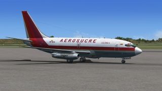 Screenshot 2 — Aerosucre Boeing 737-200F