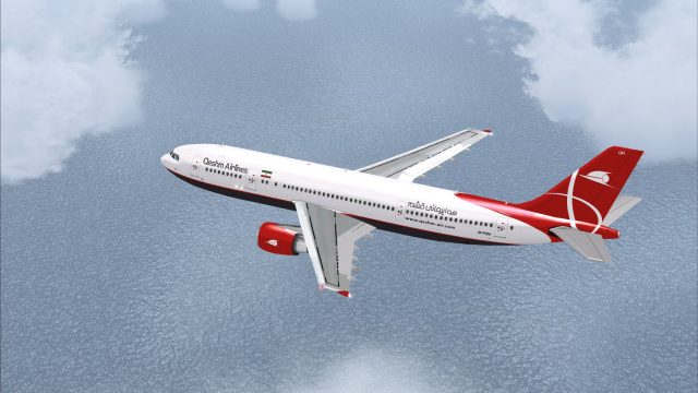 Screenshot 1 — Qeshm Air Airbus A300B4-600R EP-FQM