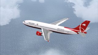 Screenshot 1 — Qeshm Air Airbus A300B4-600R EP-FQM