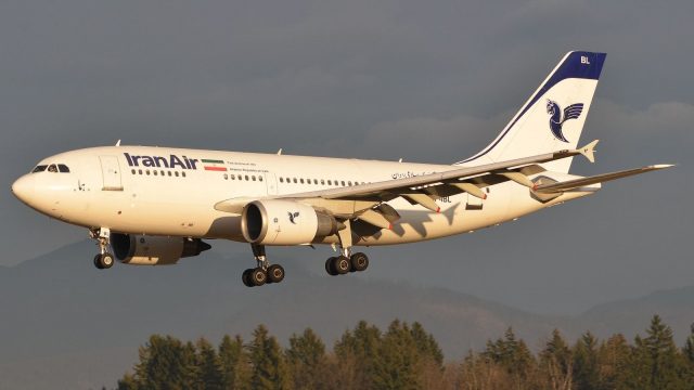 Screenshot 1 — Iran Air Airbus A310-304