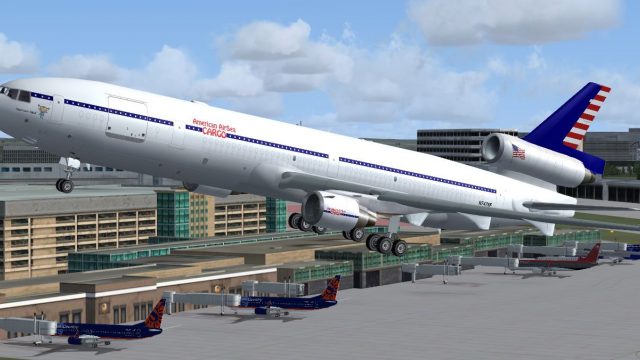 Screenshot 1 — American AirSea McDonnell Douglas MD-11
