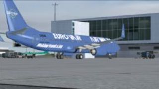 Screenshot 1 — Eurovair Boeing 737-800