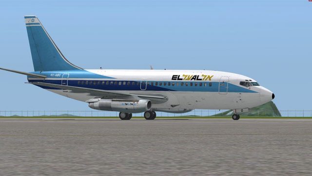 Screenshot 1 — El Al Boeing 737-200ADV