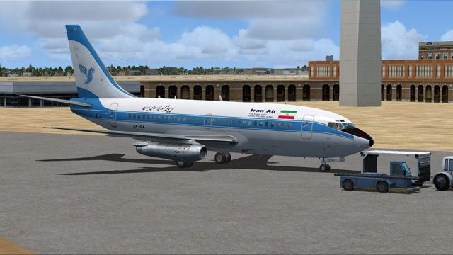 Screenshot 1 — Iran Air Boeing 737-200C