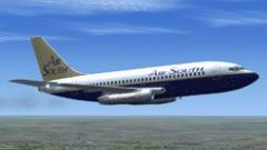 Screenshot 2 — Air South Boeing 737-200