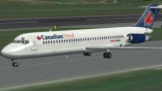 Screenshot 1 — Canadian Virtual Douglas DC-9