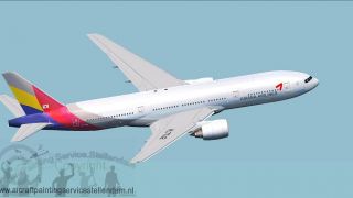 Screenshot 7 — Asiana Airlines Boeing 777-28E(ER) HL7742