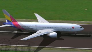 Screenshot 5 — Asiana Airlines Boeing 777-28E(ER) HL7742