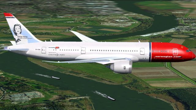 Screenshot 1 — Norwegian Long Haul Boeing 787-8 EI-LNA