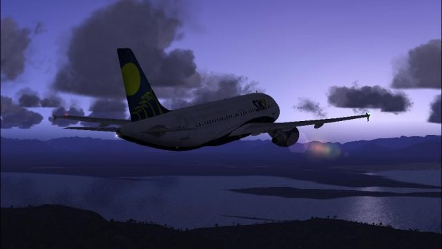 Screenshot 1 — Sky Airlines Airbus A319-111