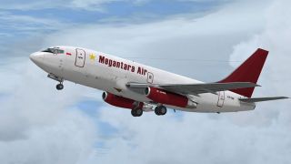 Screenshot 2 — Megantara Boeing 737-200F