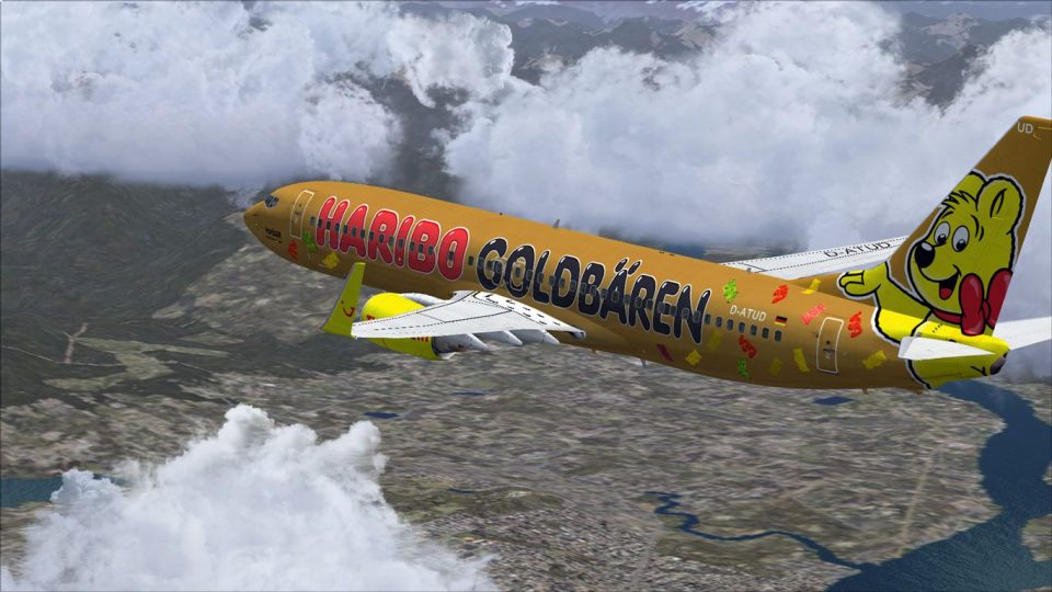 航空機・ヘリコプター 1:400 B737-800 TUI D-ATUD 'Haribo Livery TUIfly Boeing 737-800 D-ATUD Haribo Goldbaren Phoenix PH4TUI592