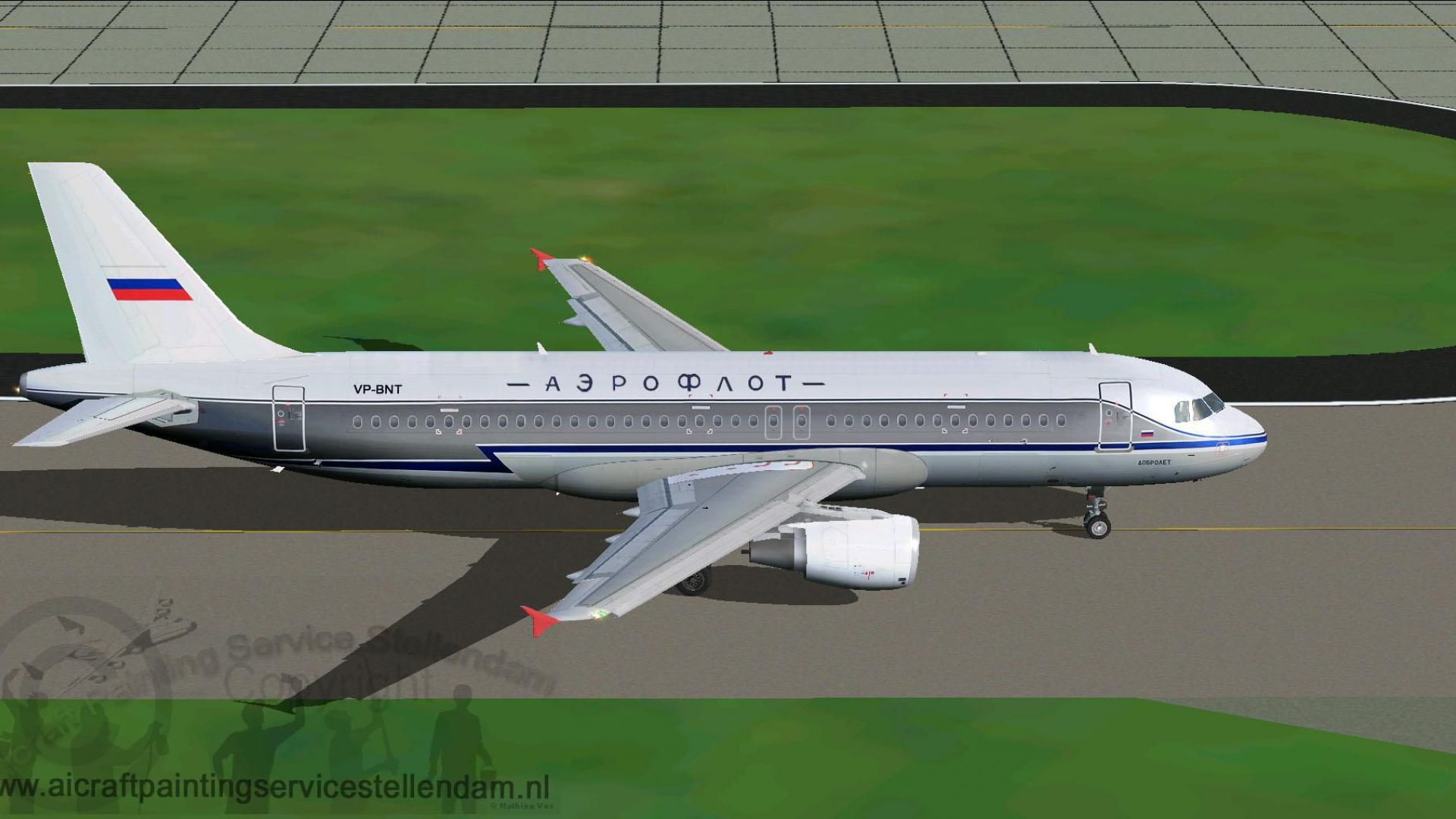 Aeroflot Airbus A320-200 Retrojet for FSX
