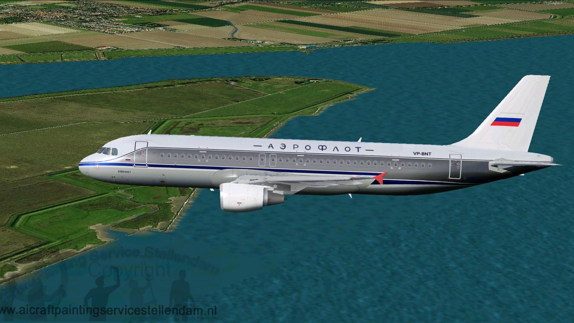 Aeroflot Airbus A320-200 Retrojet for FSX