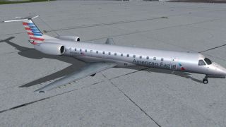 Screenshot 1 — American Eagle Embraer ERJ-145LR