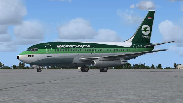 Screenshot 1 — Iraqi Airways Boeing 737-200ADV