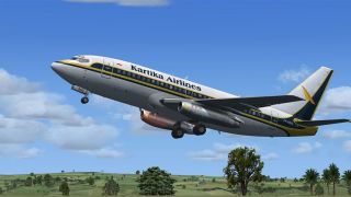 Screenshot 2 — Kartika Airlines Boeing 737-200