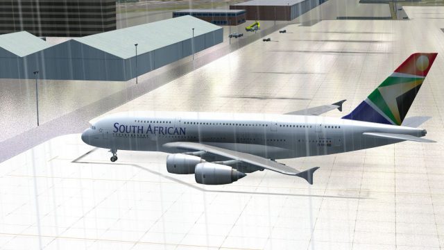 Screenshot 1 — South African Airbus A380