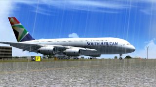 Screenshot 2 — South African Airbus A380