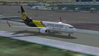 Screenshot 1 — Turkish Airlines Boeing 737-8F2 TC-JHU